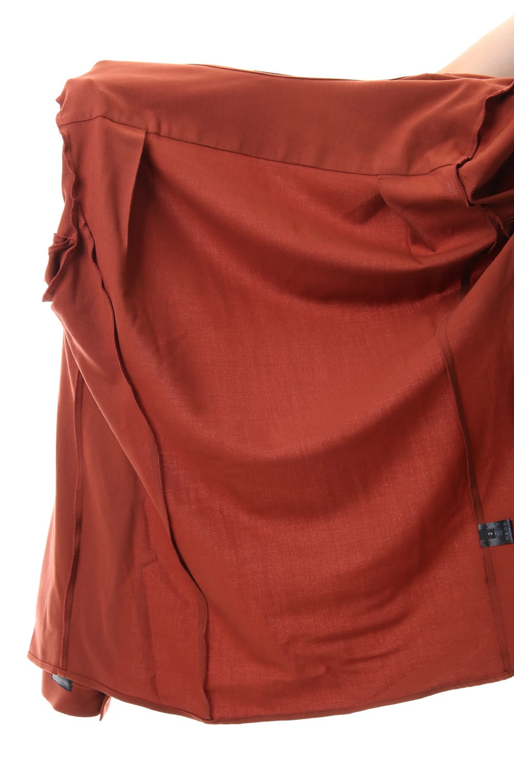 Shirt virgin wool 4way stretch Red Cray