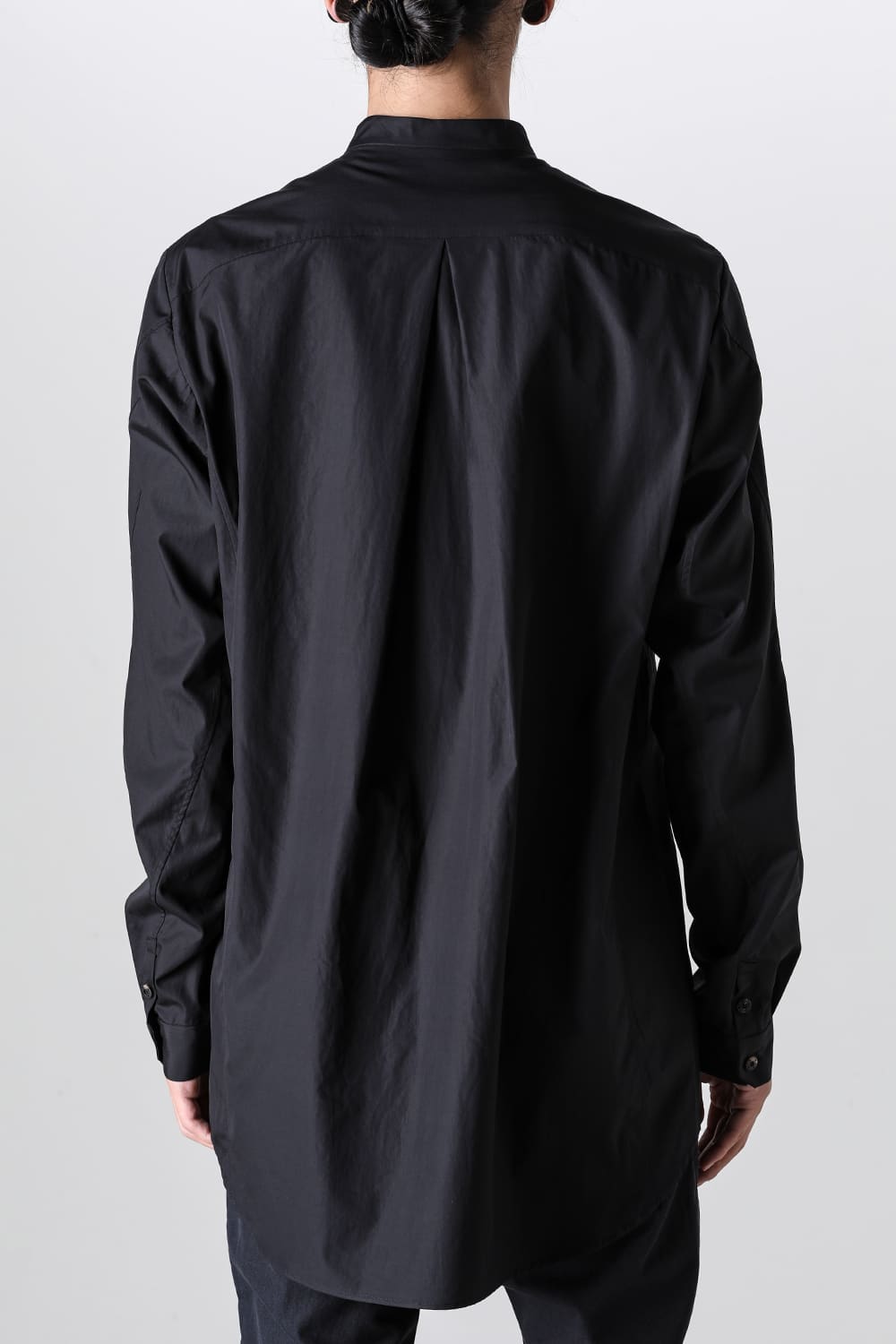 シャツ 170/2 スビン コットン ブラック