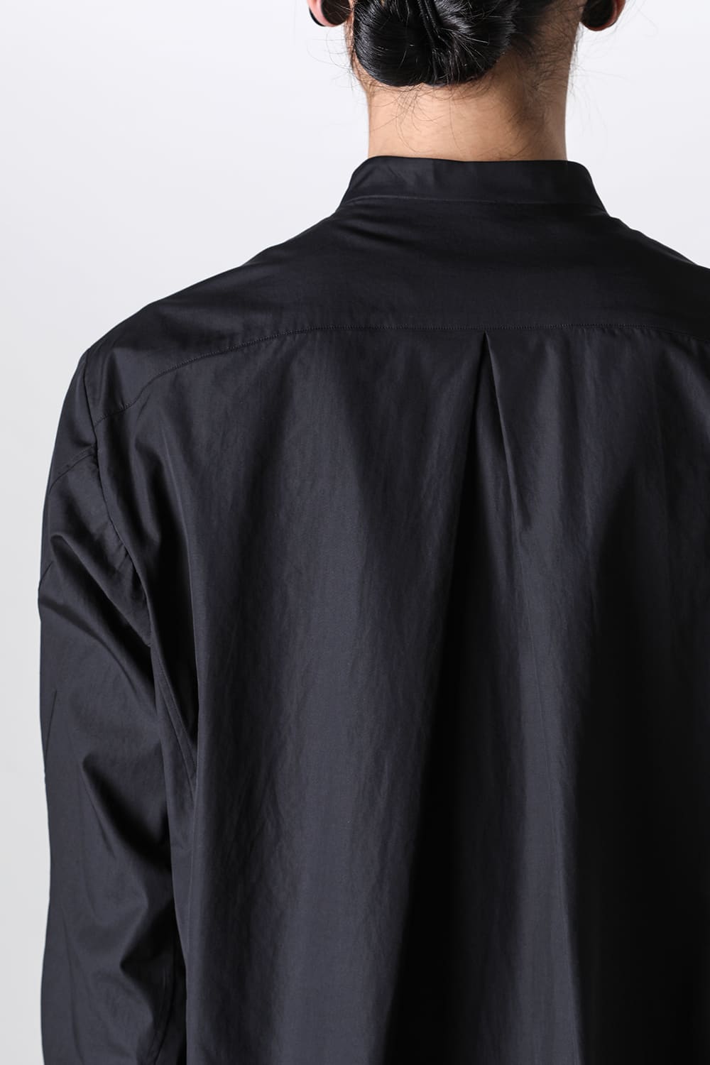 シャツ 170/2 スビン コットン ブラック