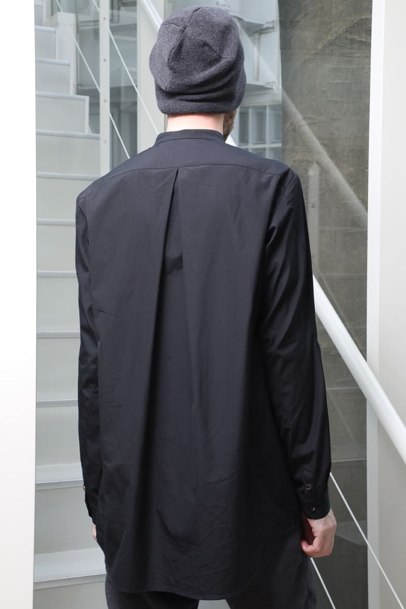 シャツ 170/2 スビン コットン ブラック