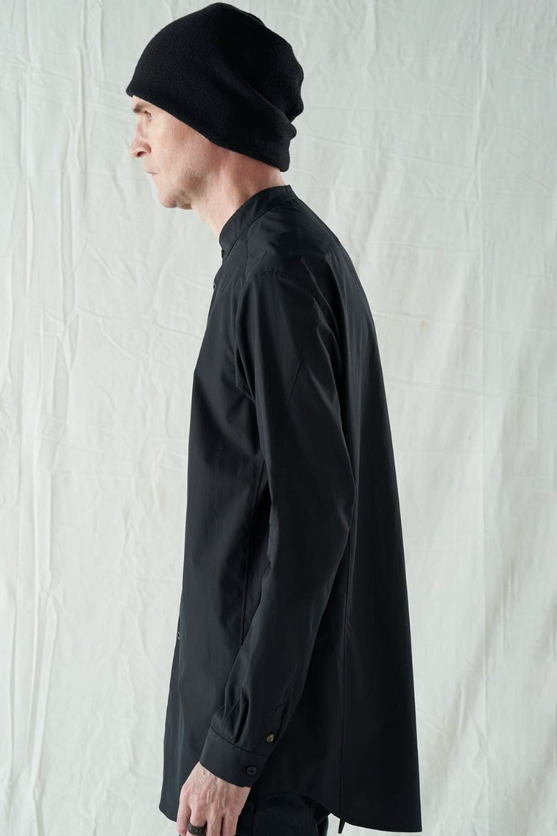 シャツ 170/2 スビン コットン ブラック