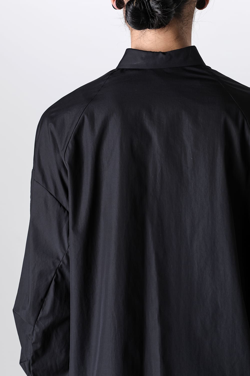 シャツ 170/2 スビン コットン ブラック