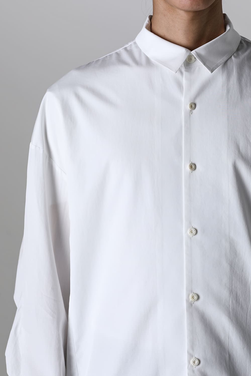 シャツ 170/2 スビン コットン ホワイト