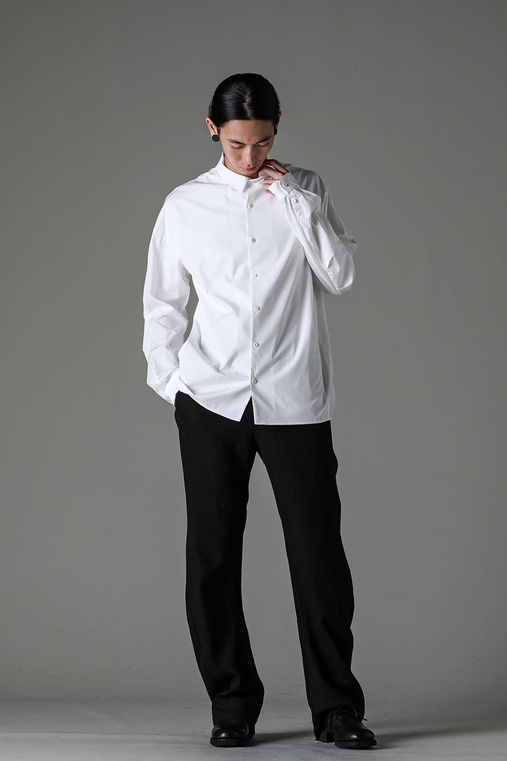 シャツ 170/2 スビン コットン ホワイト