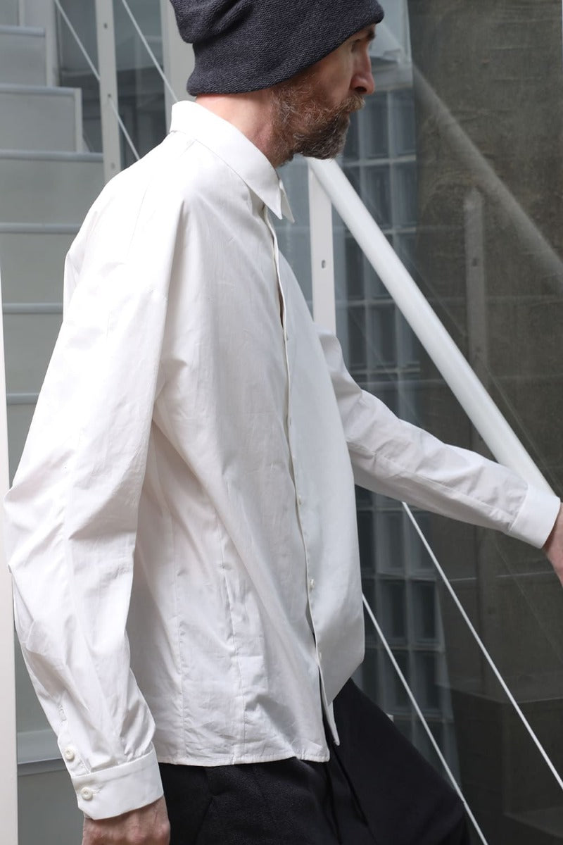 シャツ 170/2 スビン コットン ホワイト