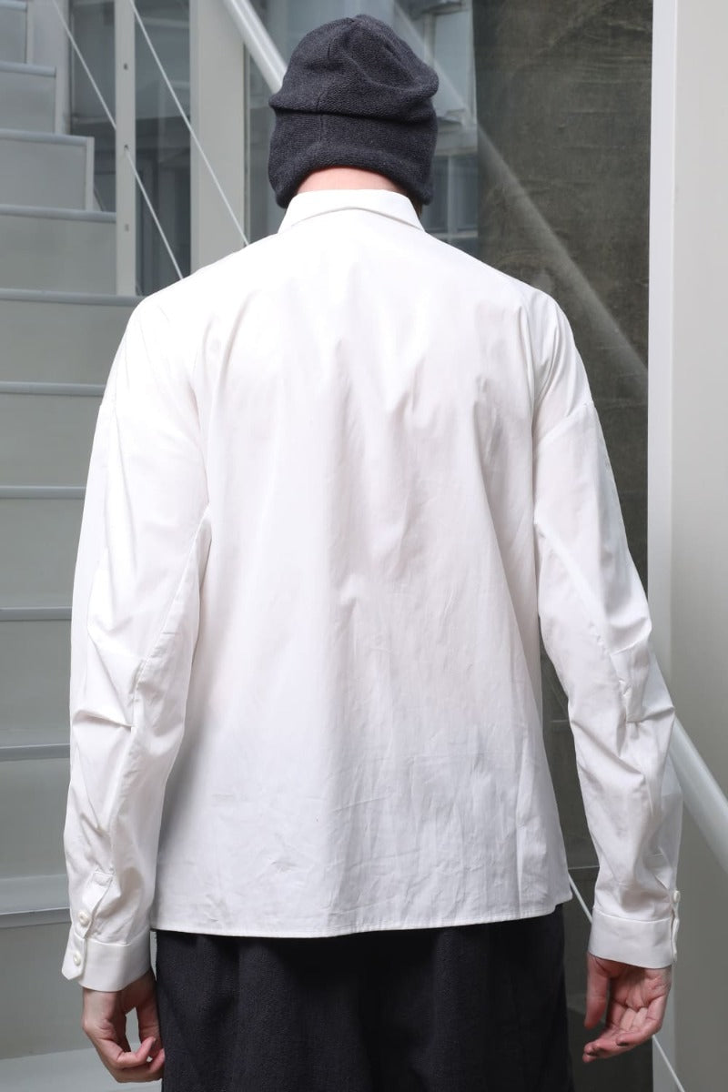 シャツ 170/2 スビン コットン ホワイト