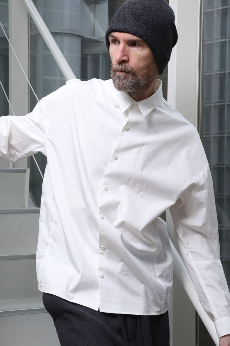 シャツ 170/2 スビン コットン ホワイト