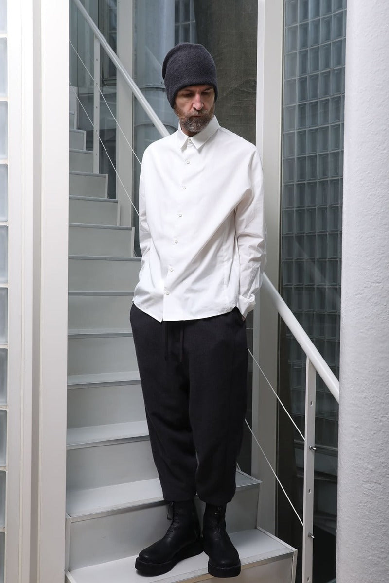 シャツ 170/2 スビン コットン ホワイト