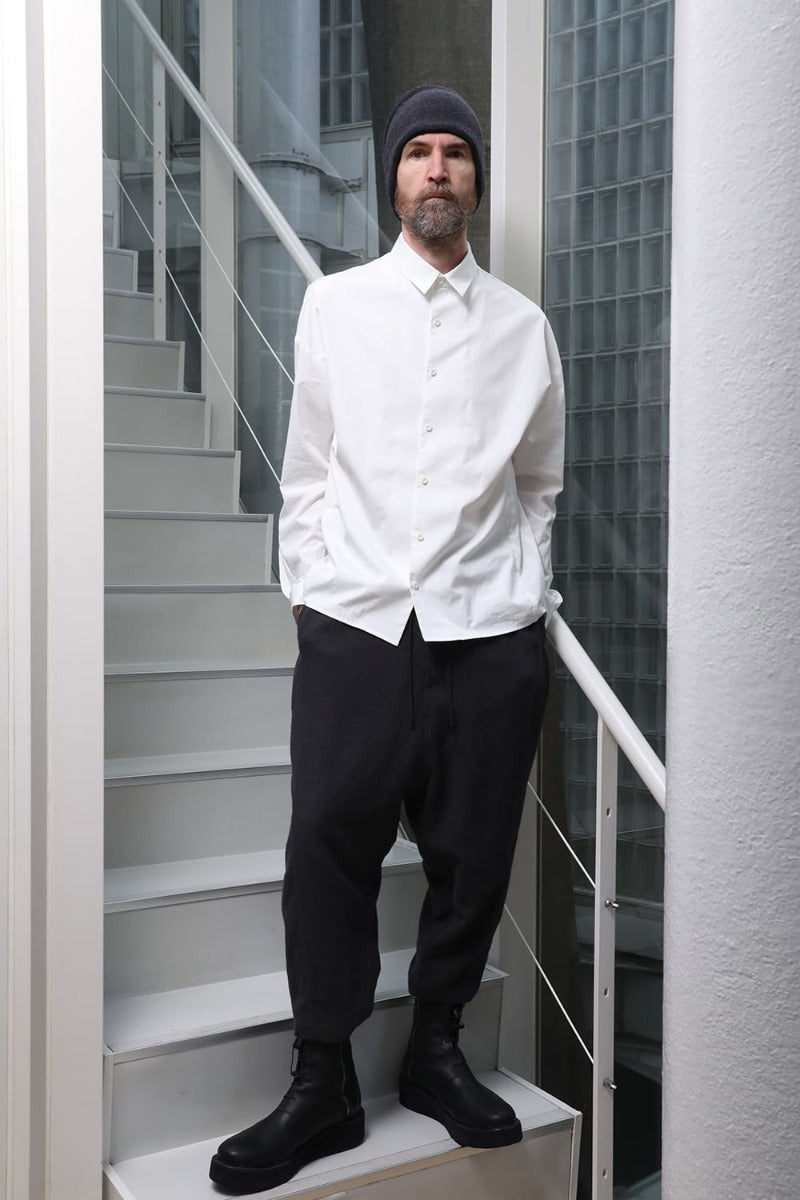 シャツ 170/2 スビン コットン ホワイト