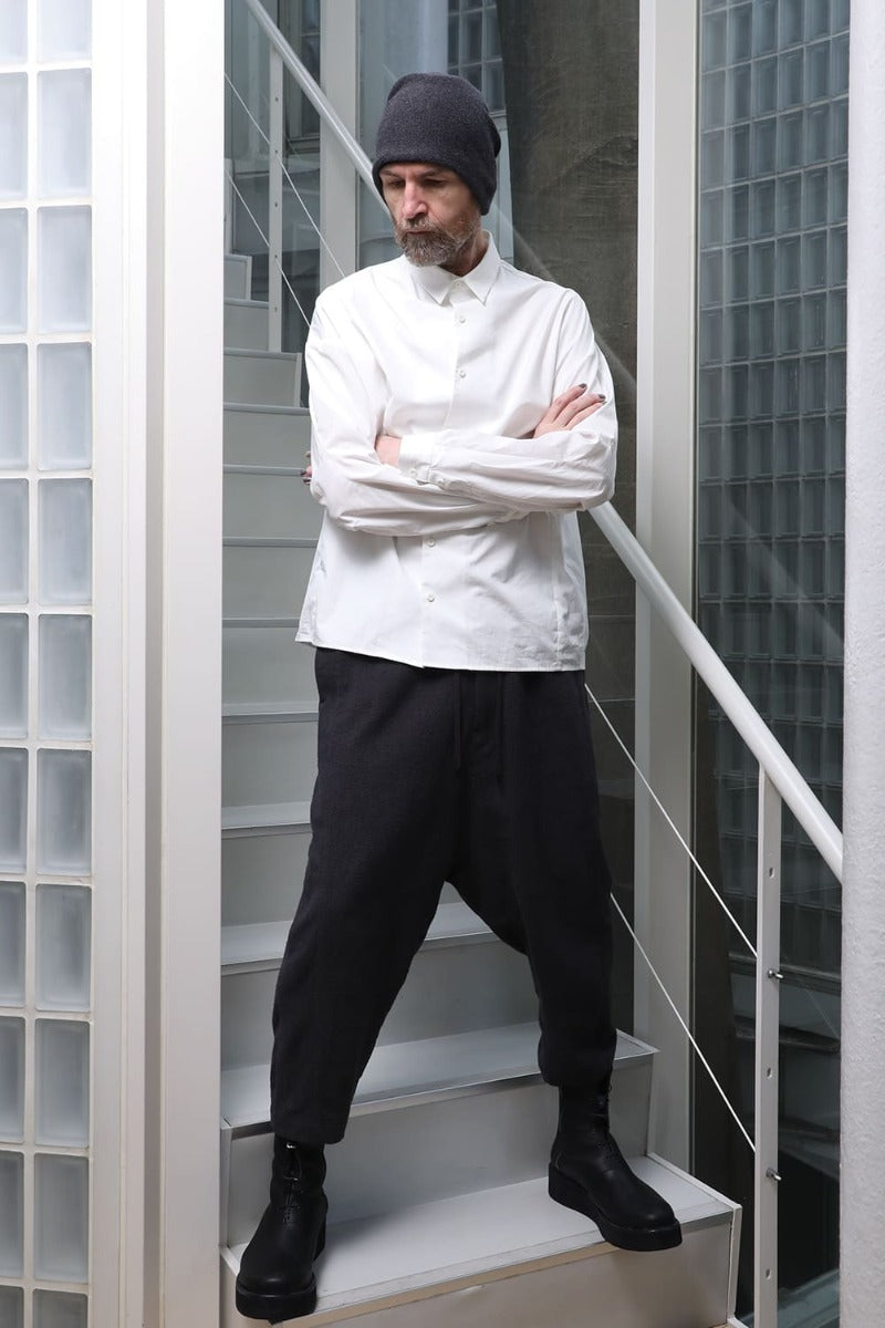 シャツ 170/2 スビン コットン ホワイト