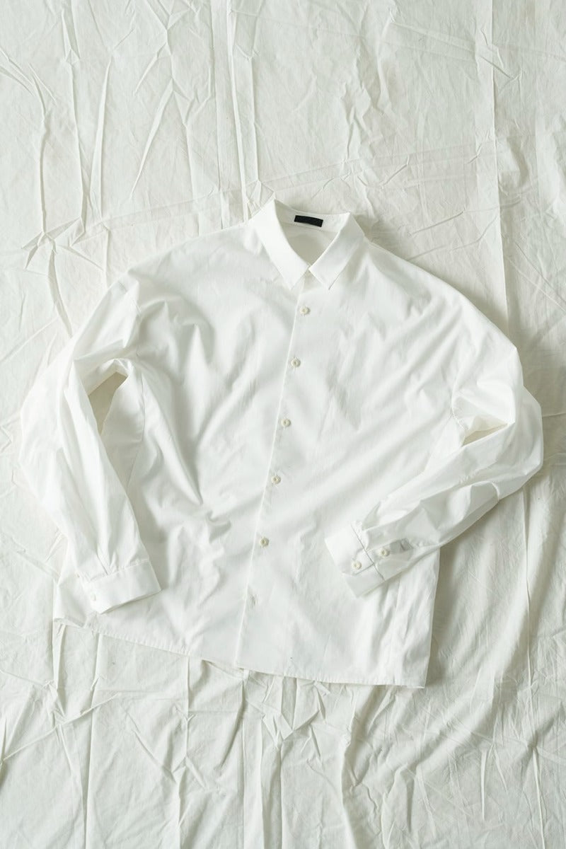シャツ 170/2 スビン コットン ホワイト