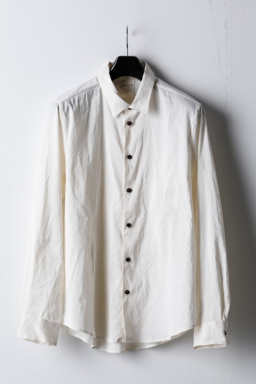 Silk Cotton Shirt White