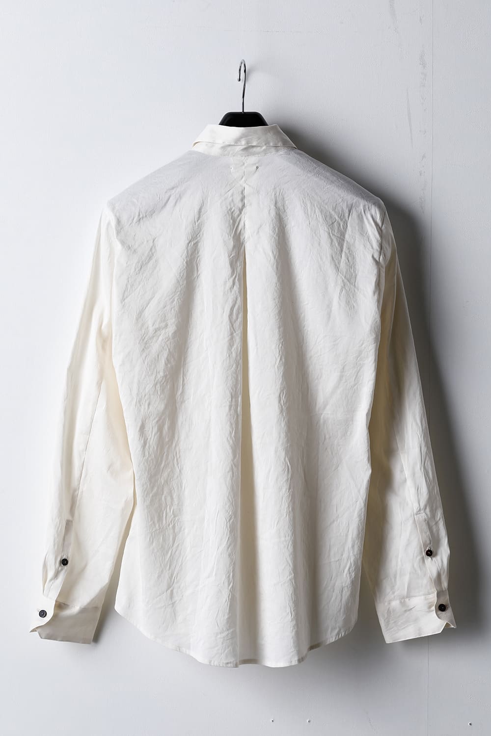 Silk Cotton Shirt White