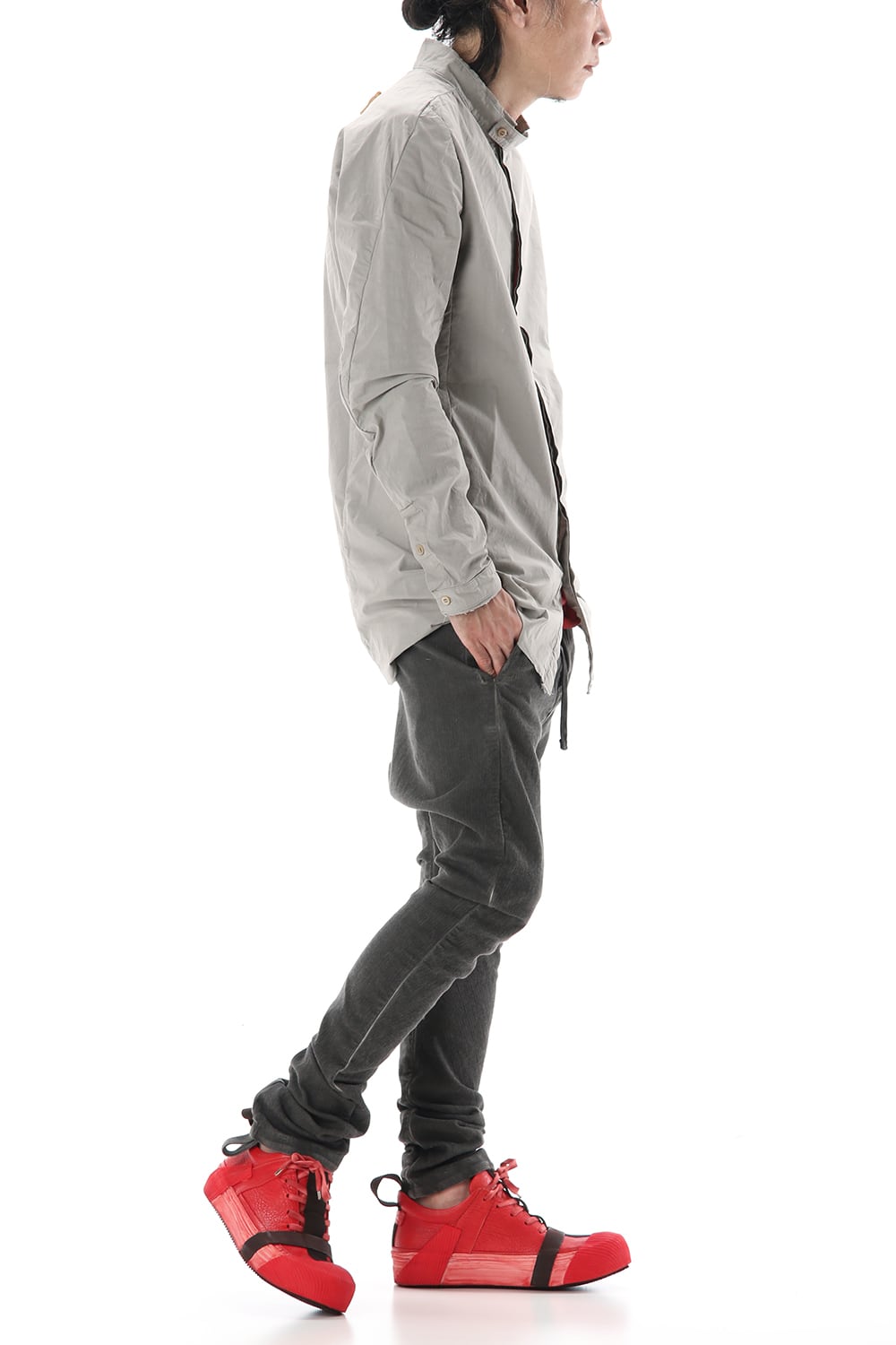 SHIRT 1 - F1501M - Light Gray