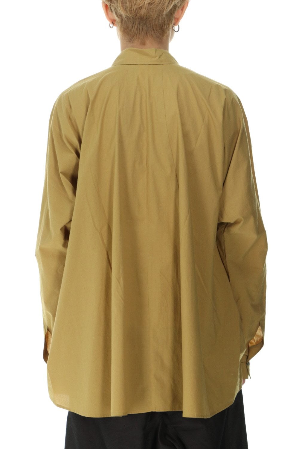 SHIRT#80 MUSTARD SOFT COTTON SHIRTING