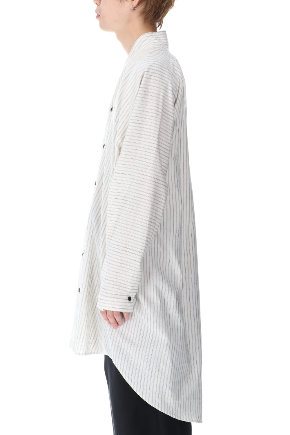 Shirt Striped Cotton Wool Shirting
