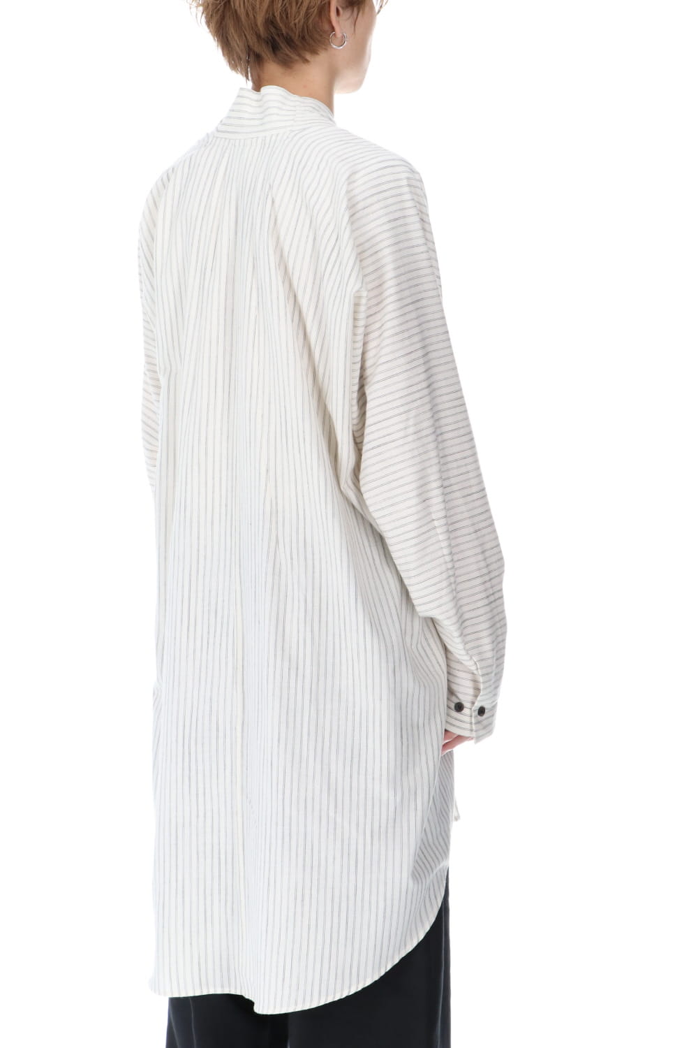 Shirt Striped Cotton Wool Shirting