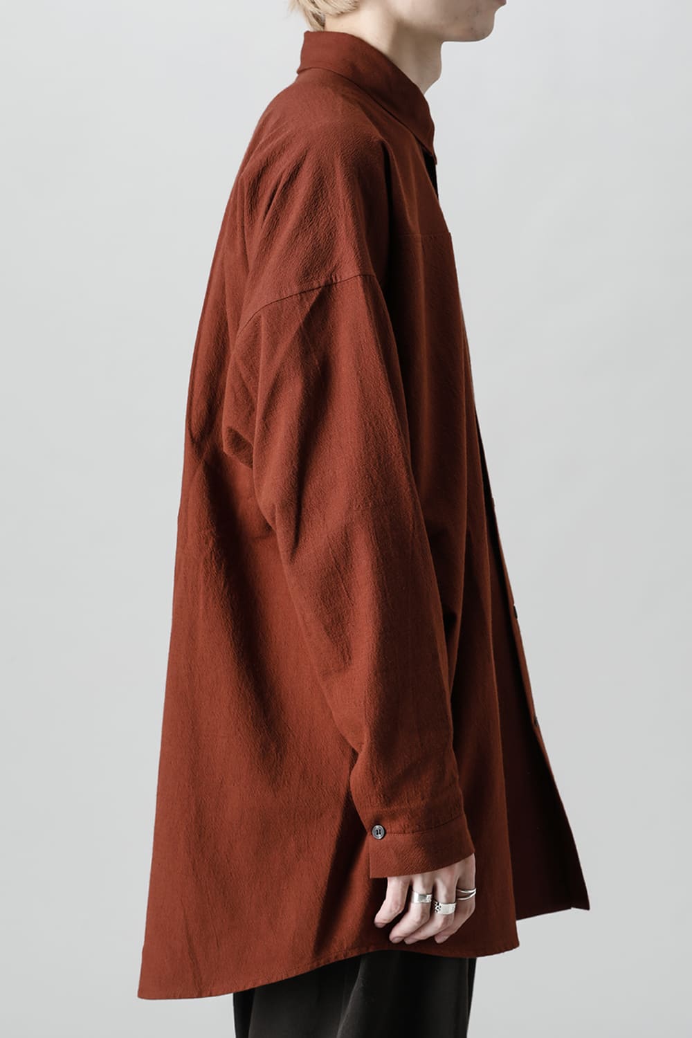 SHIRT#85 RED WOOD / YAK FLANNEL