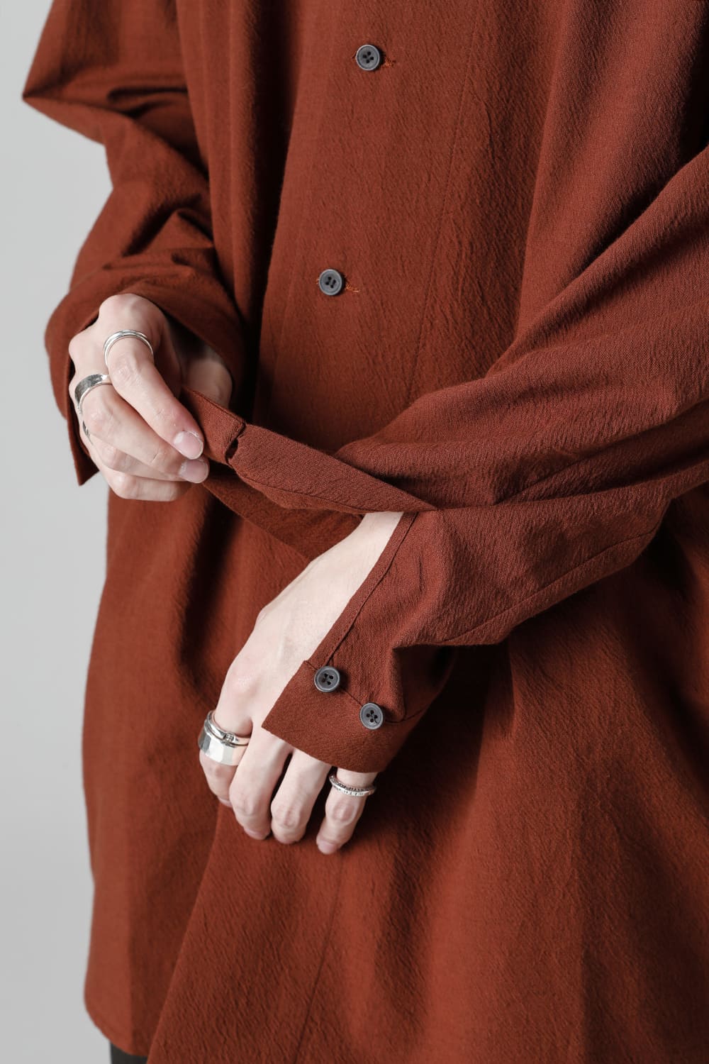 SHIRT#85 RED WOOD / YAK FLANNEL