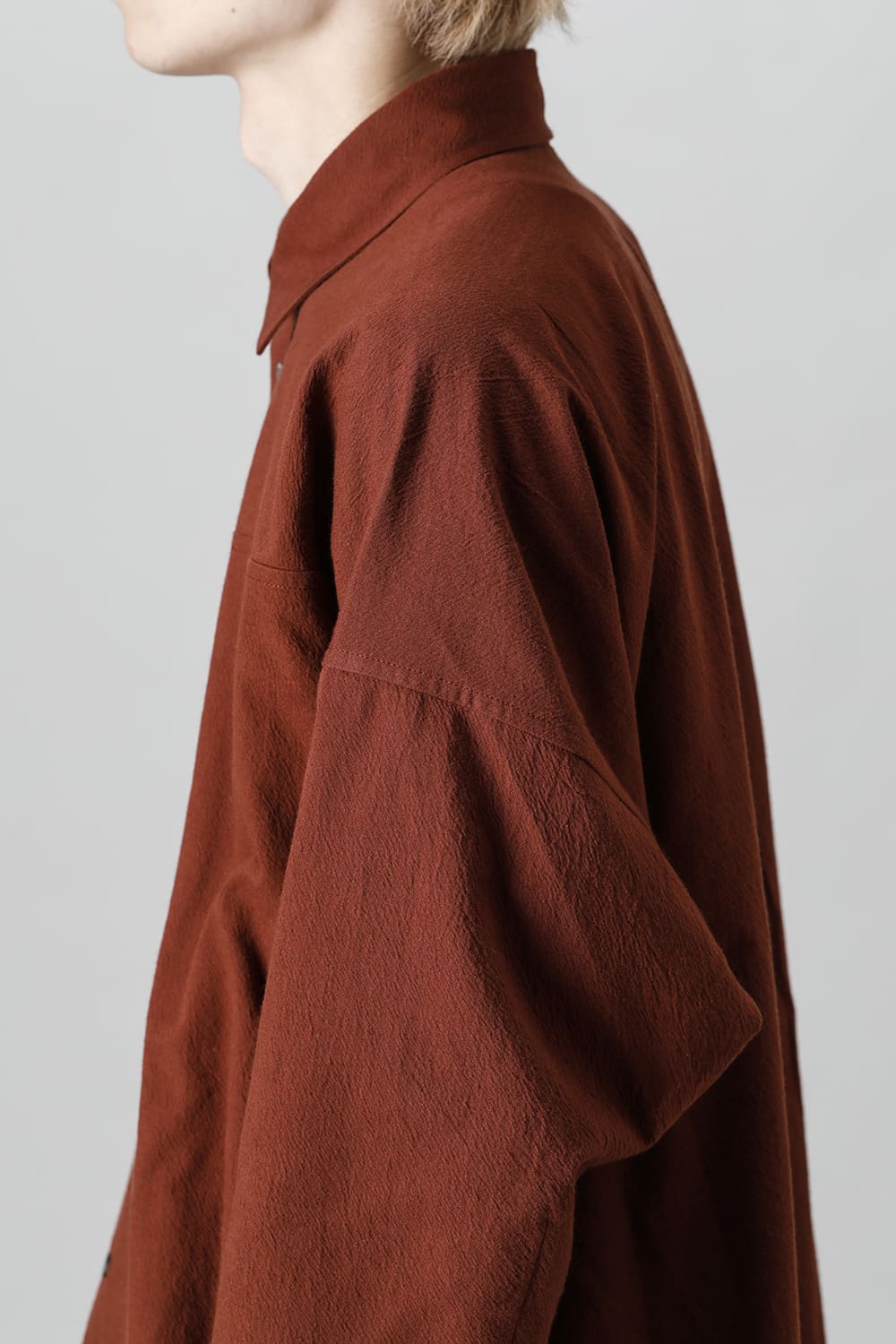 SHIRT#85 RED WOOD / YAK FLANNEL