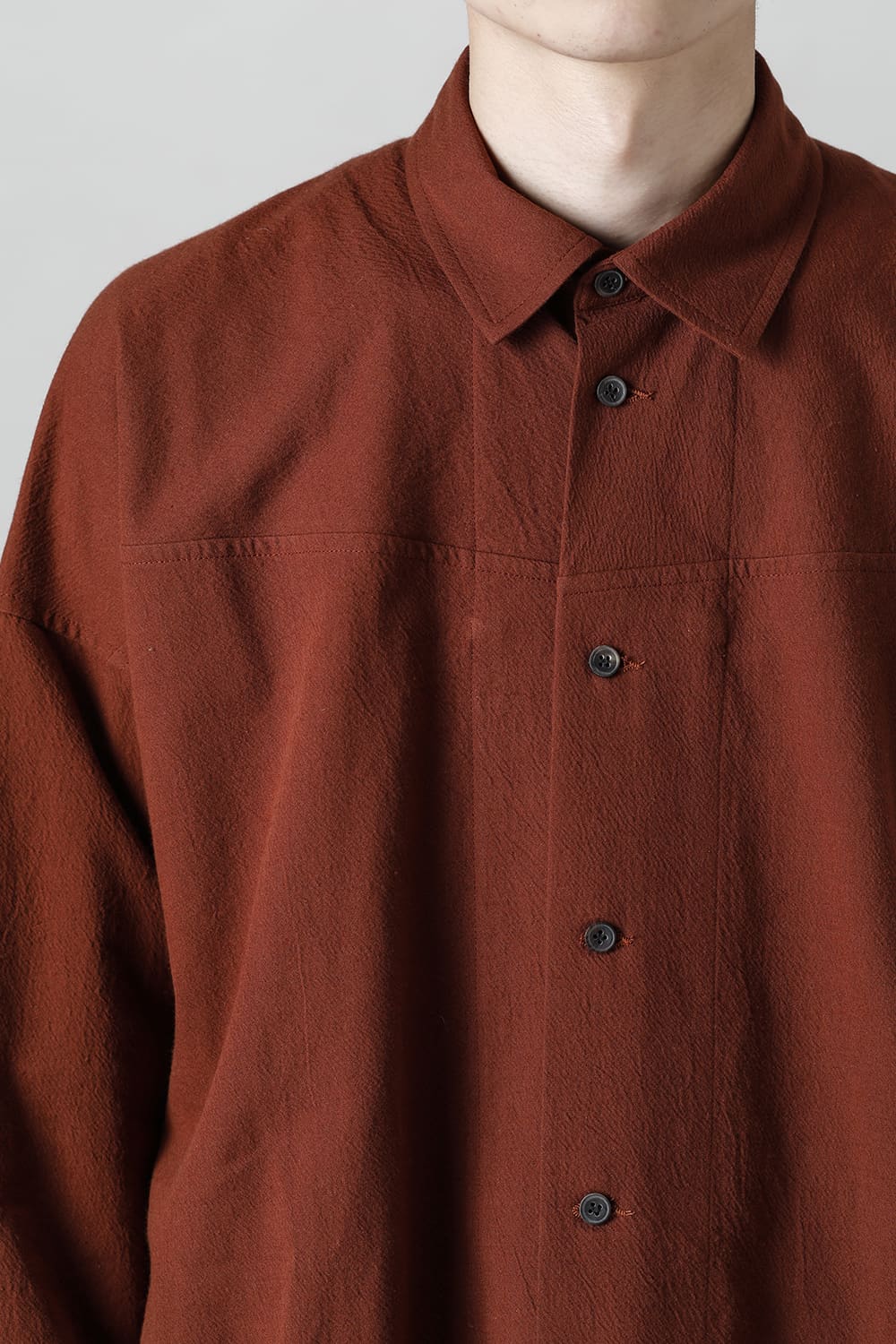 SHIRT#85 RED WOOD / YAK FLANNEL