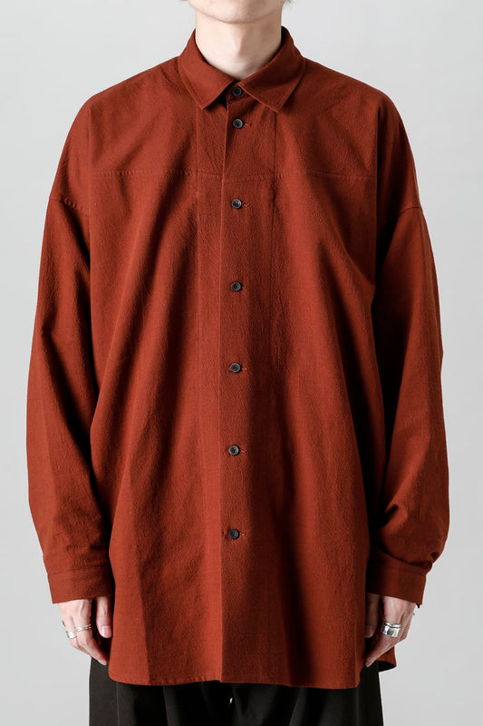SHIRT#85 RED WOOD / YAK FLANNEL