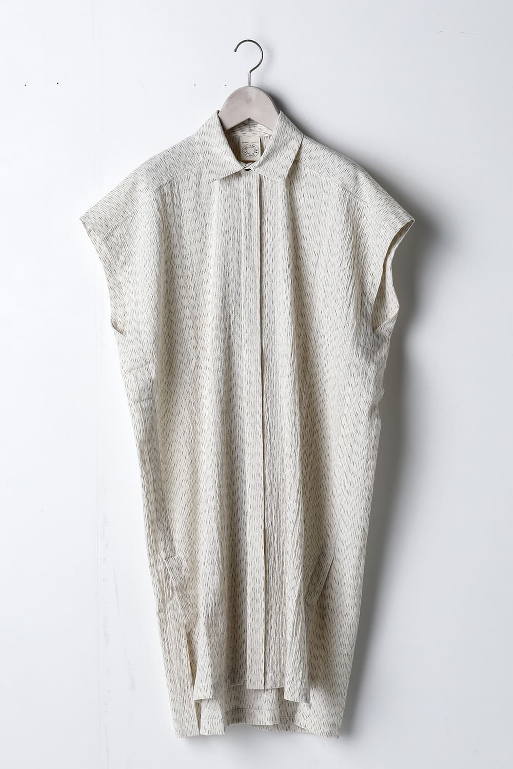 SHIRT#87 RAIN KASURI NETTLE CLOTH