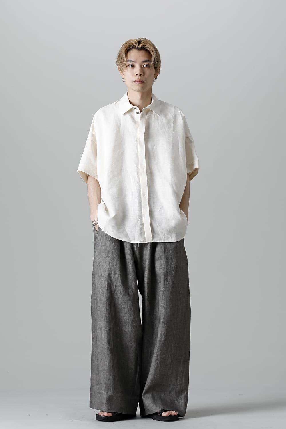SHIRT#88 KINARI HEMP SHIRTING