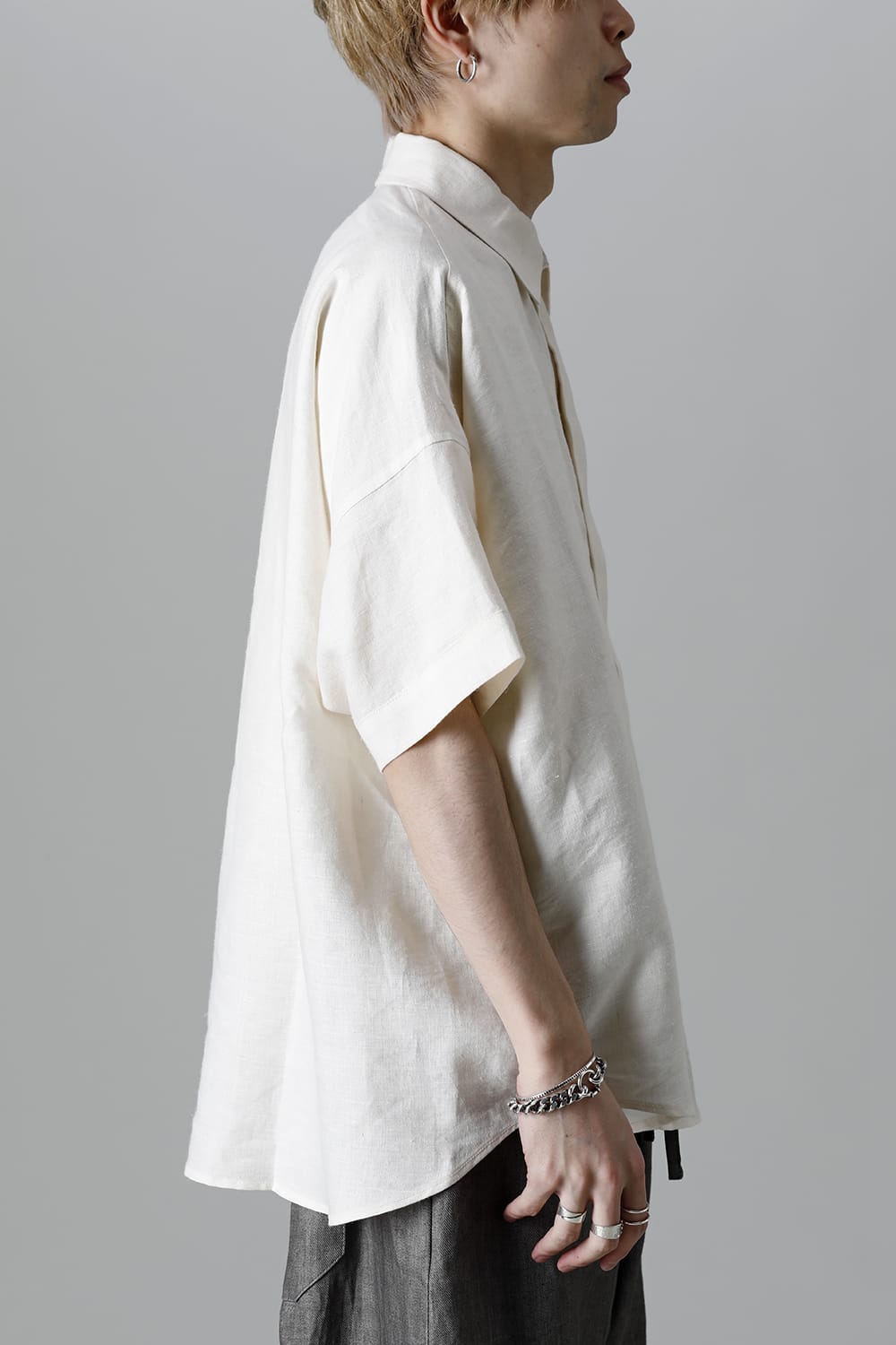 SHIRT#88 KINARI HEMP SHIRTING
