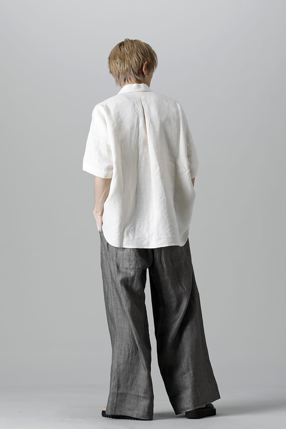 SHIRT#88 KINARI HEMP SHIRTING