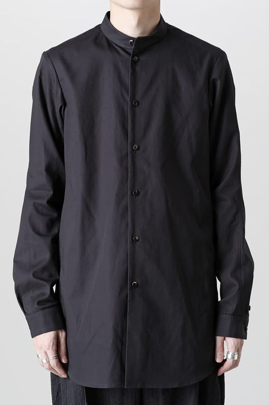 Shirt 200/2 cotton double weave  Black