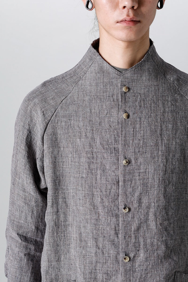 Shirt Ramie Vintage Blue