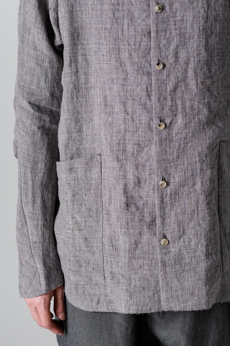 Shirt Ramie Vintage Blue