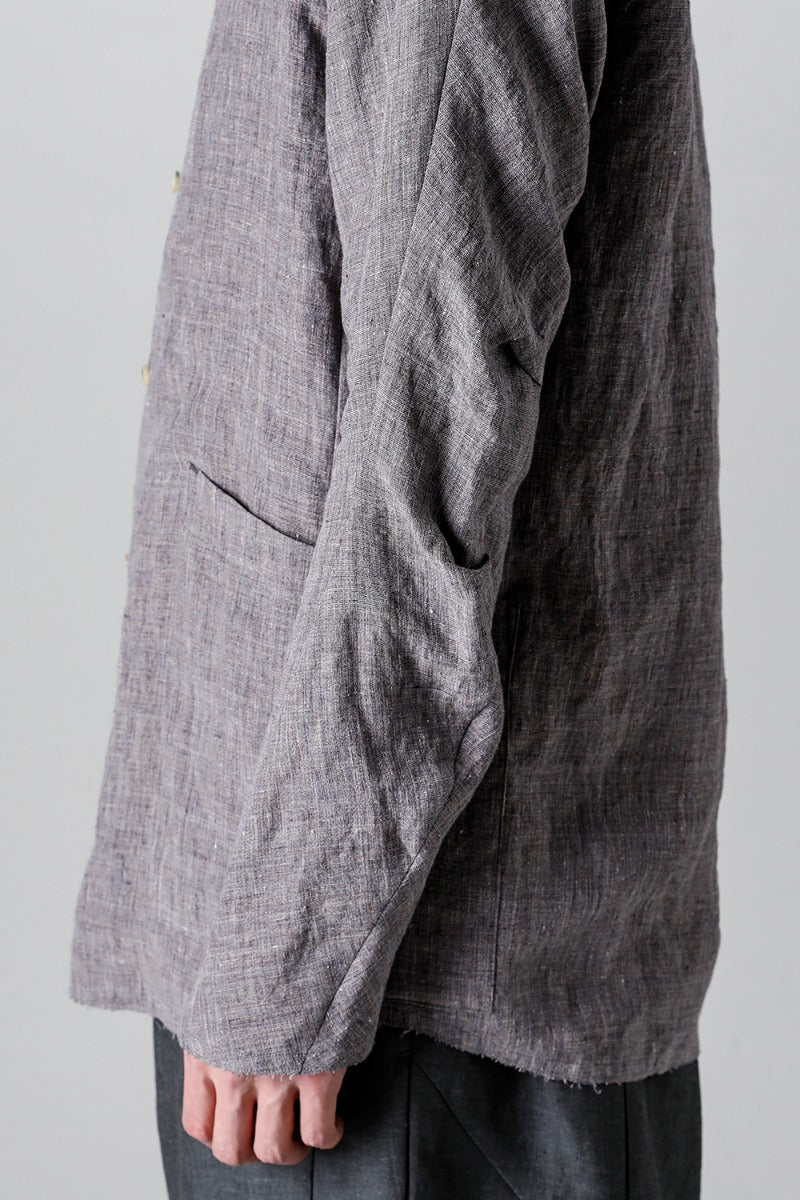 Shirt Ramie Vintage Blue