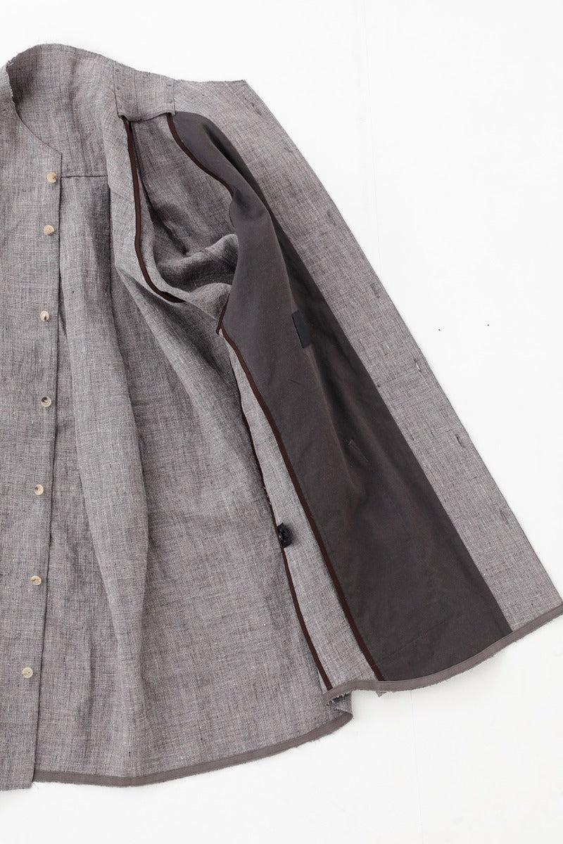 Shirt Ramie Vintage Blue