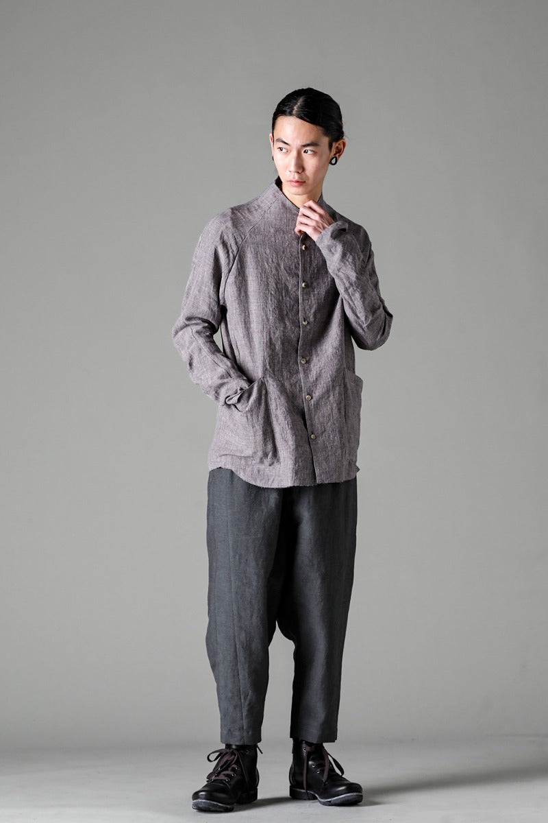 Shirt Ramie Vintage Blue