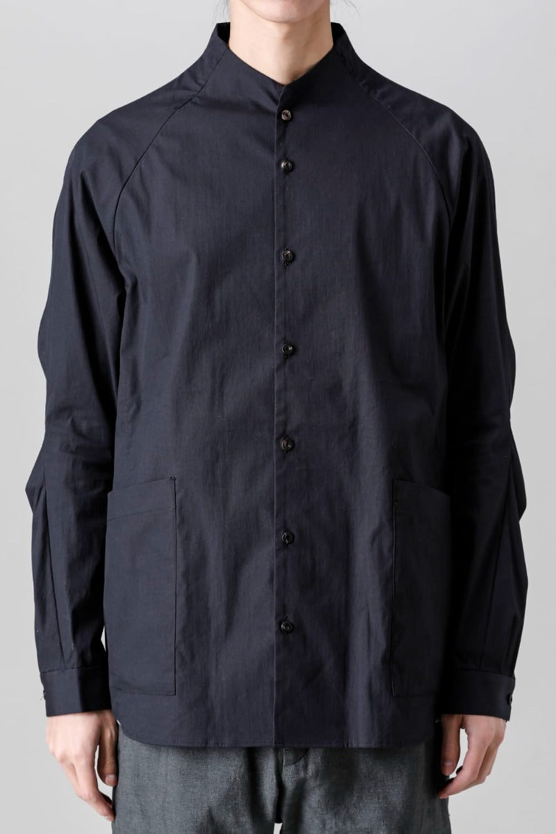 Shirt stretch cotton Black