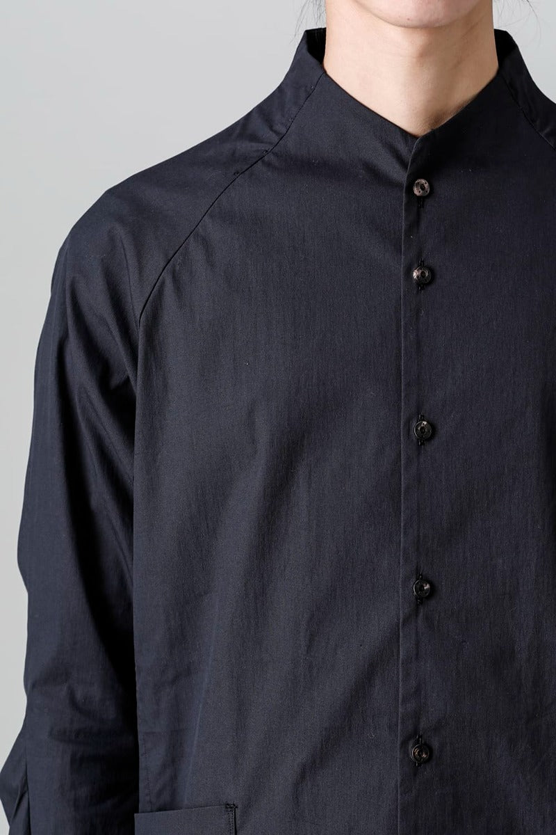 Shirt stretch cotton Black