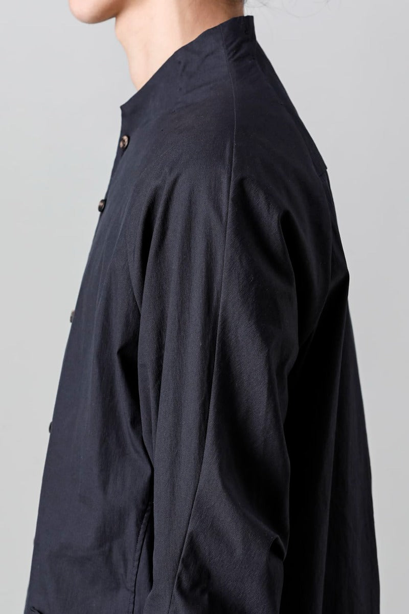 Shirt stretch cotton Black