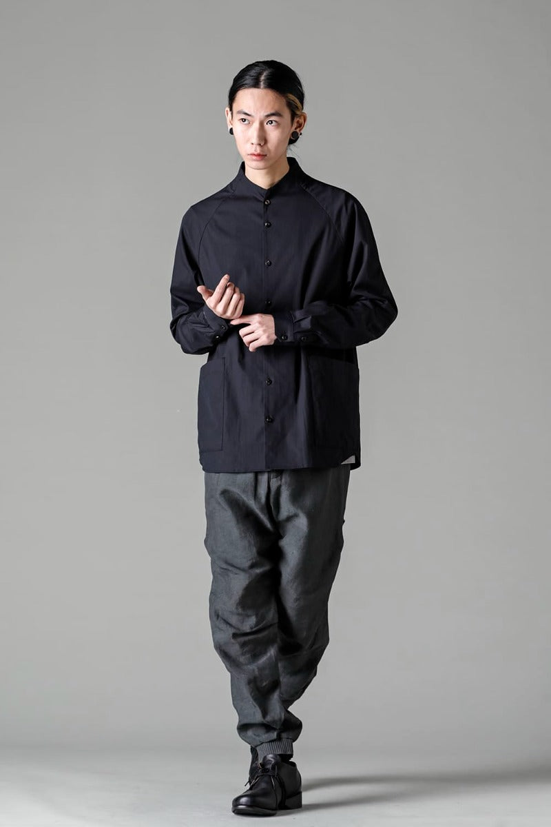 Shirt stretch cotton Black