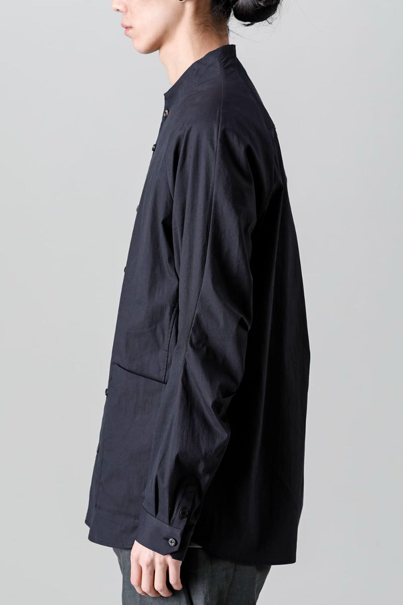 Shirt stretch cotton Black