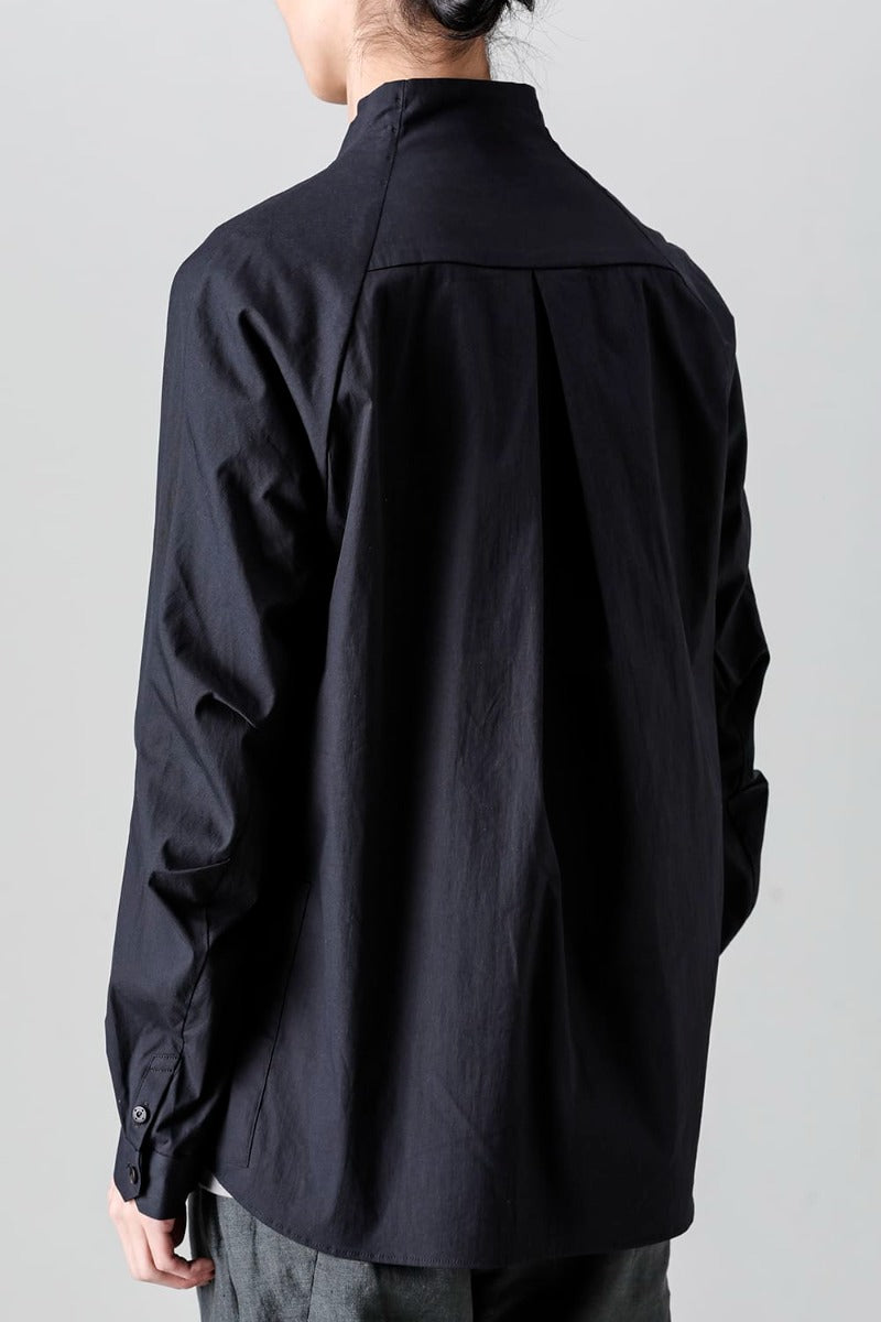 Shirt stretch cotton Black