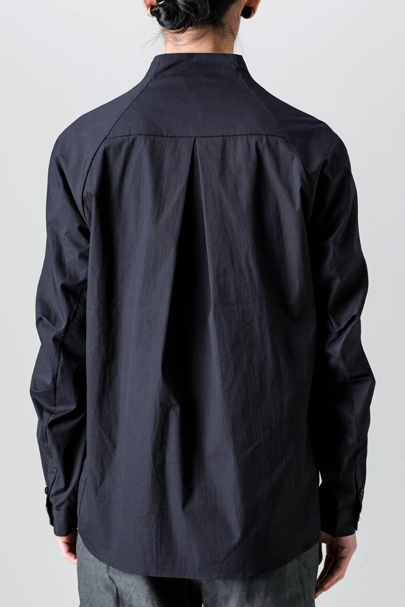 Shirt stretch cotton Black