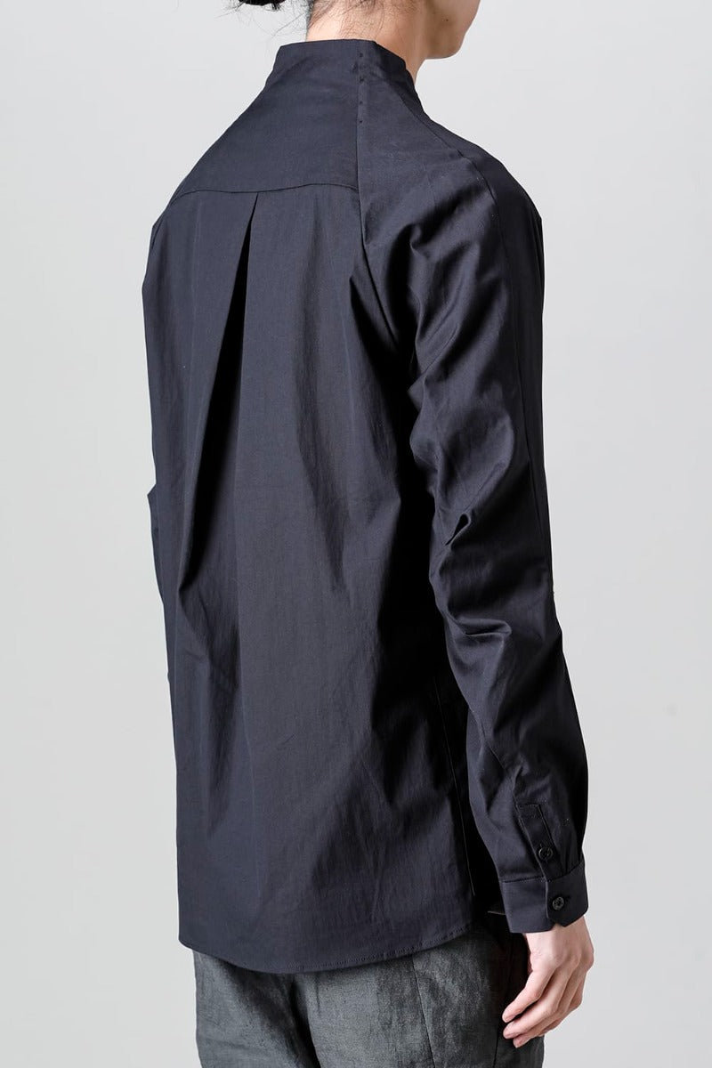 Shirt stretch cotton Black