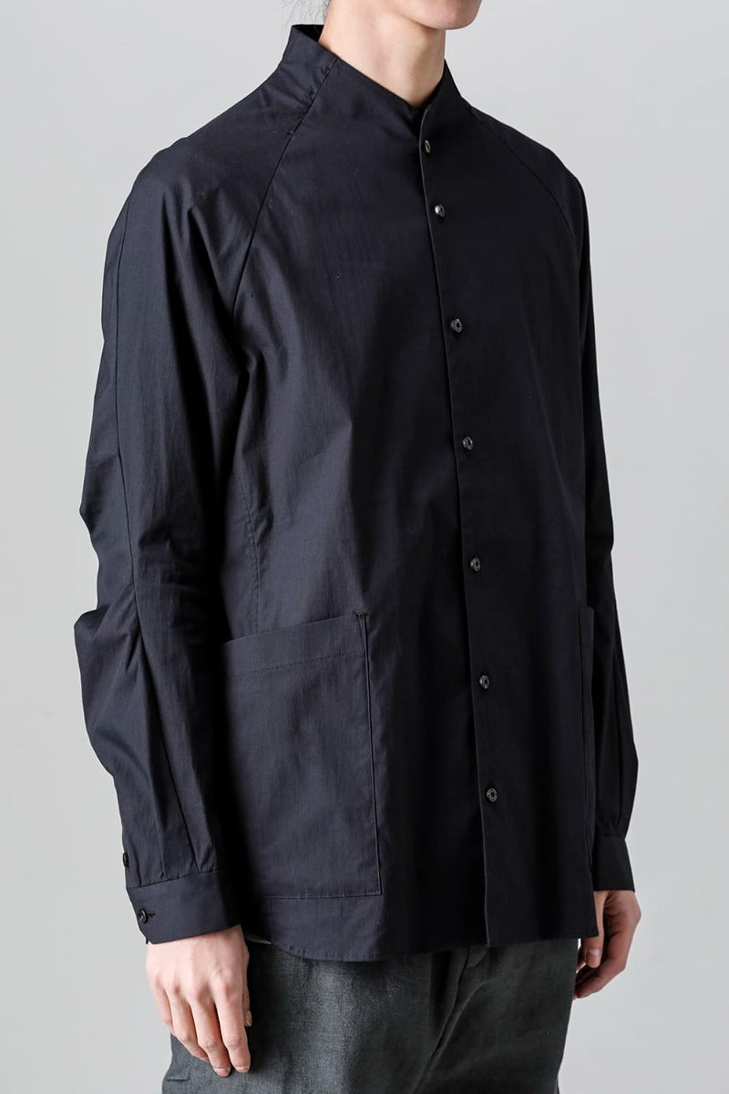 Shirt stretch cotton Black