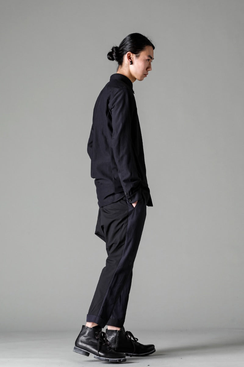 Shirt Cotton / silk / viscose Black