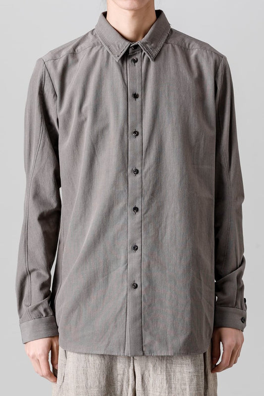 Shirt Cotton / silk / viscose Mud Gray