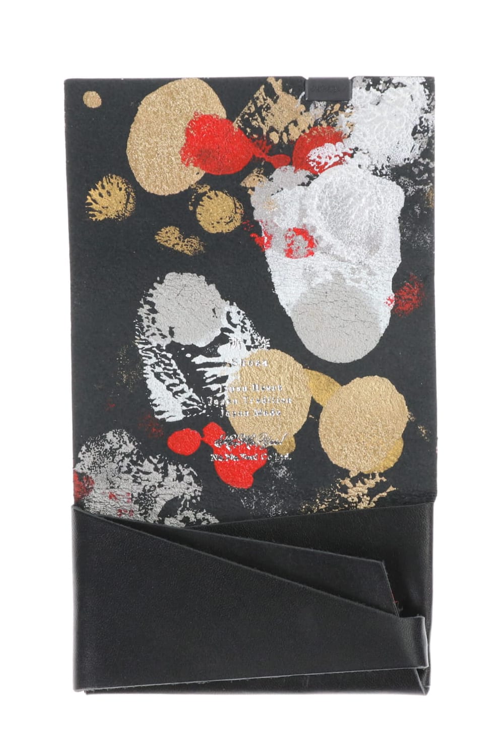 Shosa - No,No,Yes! Card Case Black × Goldfish