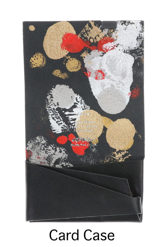 Shosa - No,No,Yes! Card Case Black × Goldfish