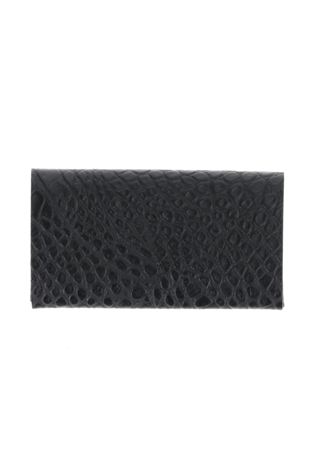 Shosa - No,No,Yes! Card Case Embossing Croco Black